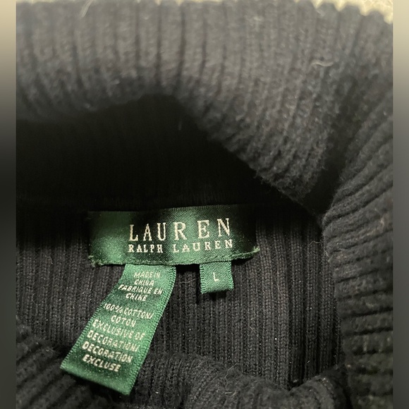 Ralph Lauren Turtleneck ribbed sweater - Picture 2 of 4